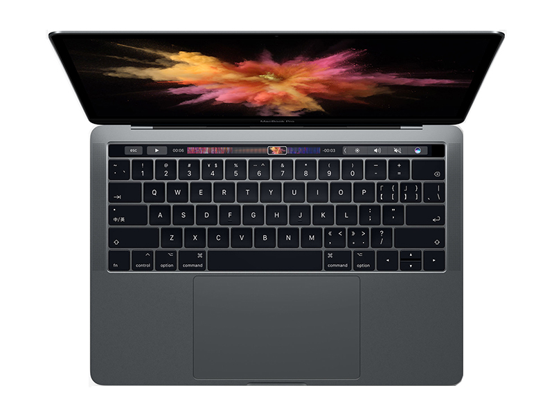 苹果 13英寸新MacBook Pro(MPXV2CH/A)前视