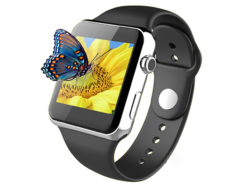SENBOWE 智能触屏蓝牙手表时尚运动型(银色表壳) 图片1