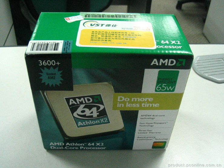 AMD AM2 Athlon 64 X2 3600+(65nm)/װͼ