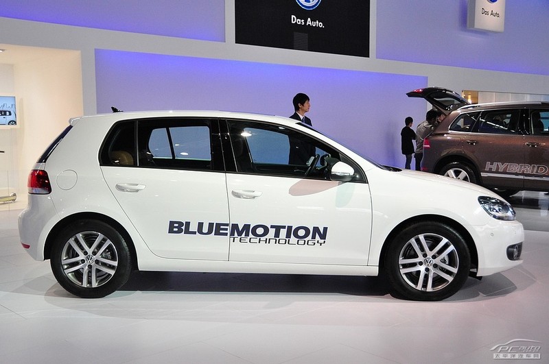 2010广州车展 大众 高尔夫bluemotion