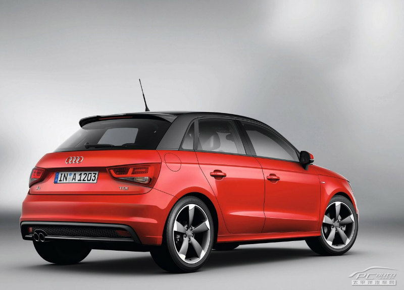 奥迪A1整体外观