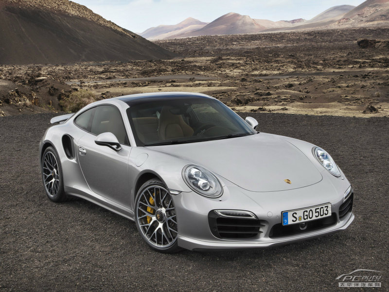 保时捷 保时捷911 2014款 turbo s coupe 铑银 外观  编辑:潘洪瀚