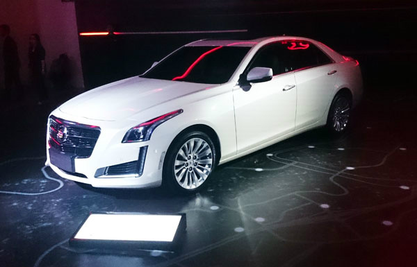 赛道上的钻石 参展车型: 凯迪拉克 全新一代 cts 艺术品:陈漫《漫
