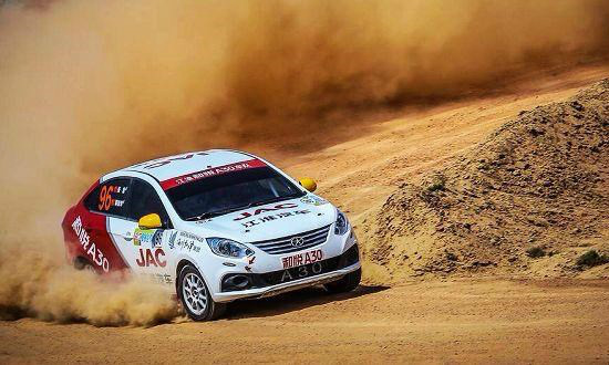 CRC拉力赛 江淮和悦A30车队夺四连冠_宁夏德