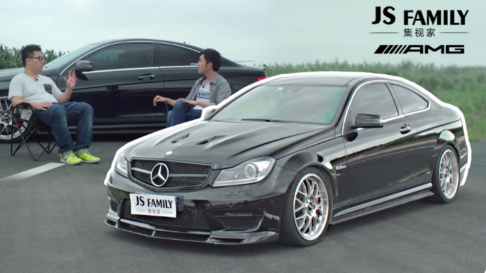 這是一臺(tái)喝酒精的奔馳C63 AMG