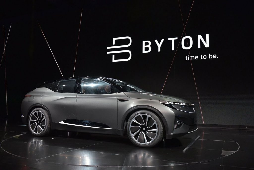 概念车SUV BYTON Concept正式发布