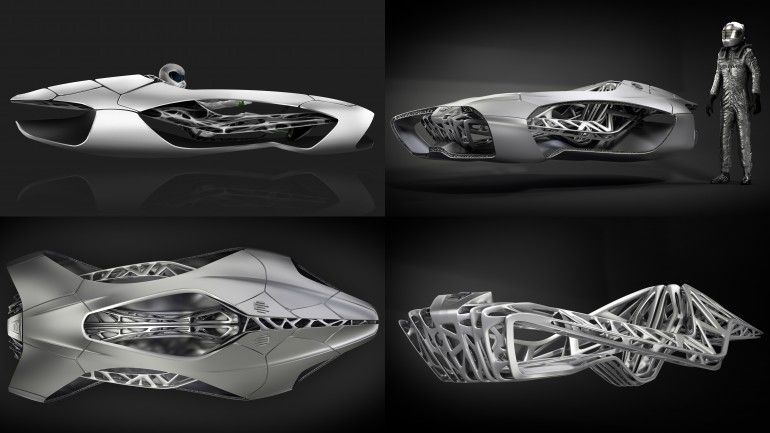 如果3D打印能定制汽车，那未来的马路不敢想象