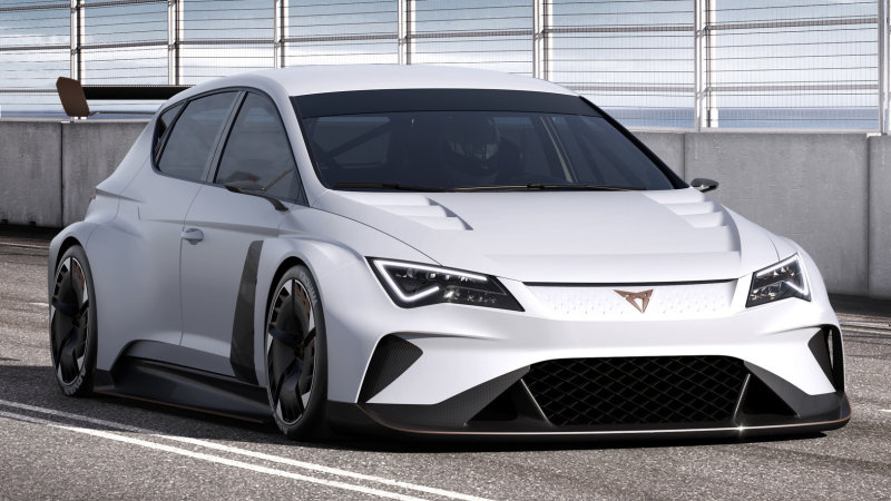 670hp馬力的純電動(dòng)小鋼炮 西雅特Cupra e-Race