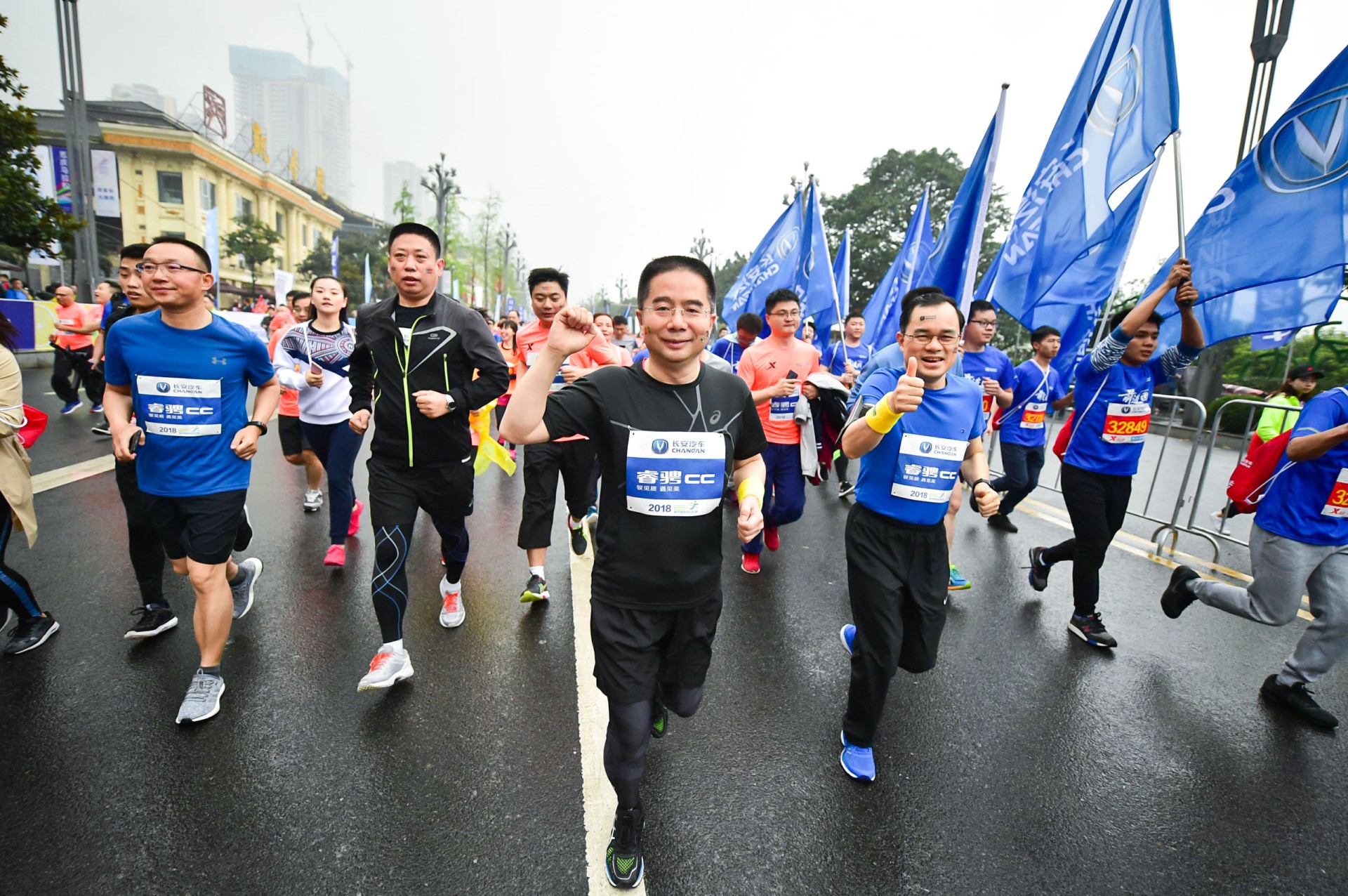 长安汽车再跑马拉松 睿骋CC实力领跑