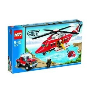 乐高城市组-消防直升机l7206