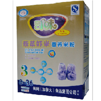 司味3段紫菜虾米营养米粉