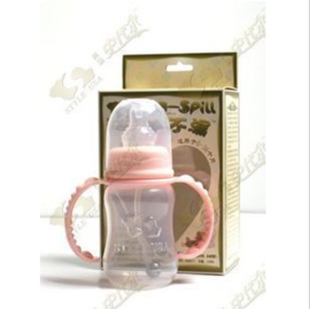 史代尔翻不漏防胀气标准口葫芦型奶瓶N040-F(120ML)