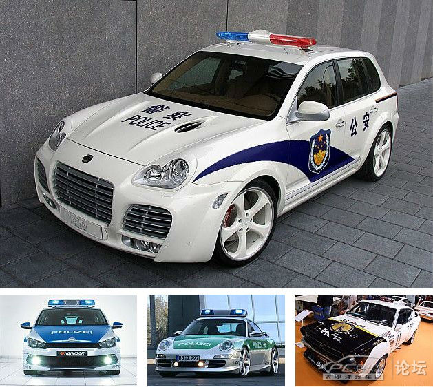 正义的力量 警车涂装