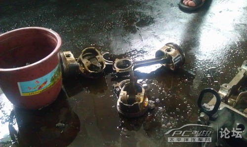 求助!我的福克斯台风中涉水后直接爆缸