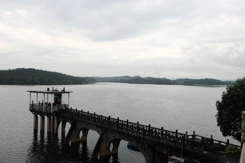 高安上游湖区风景游