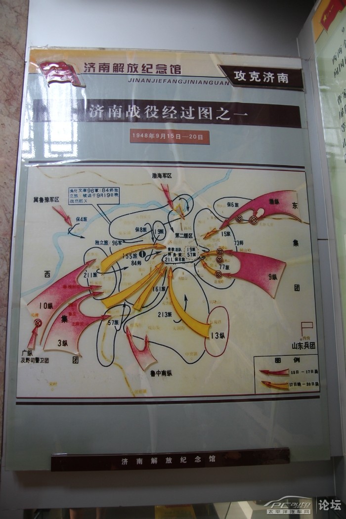 参观解放阁 深入了解济南战役