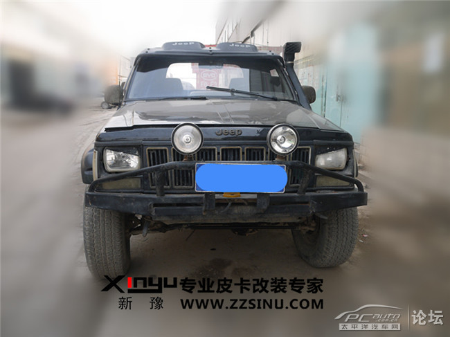 jeep切诺基硬派suv变身皮卡改装 高清图片