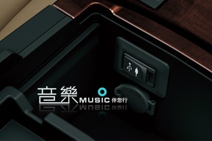 听说锐志可以插usb,还有音频输入接口.赞哦.