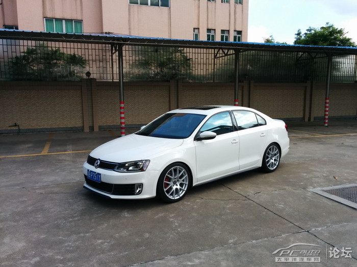 【jetta mk6的新妆,kwv3绞牙避震 neuspeed rse12 18寸轮毂】