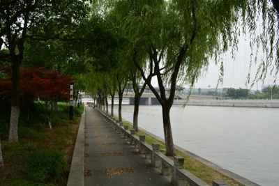 环苏州护城河徒步 赏姑苏沿河美景(环城大片 小心流量