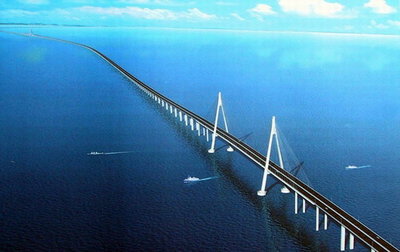宁波杭州湾跨海大桥最美公路第一名!