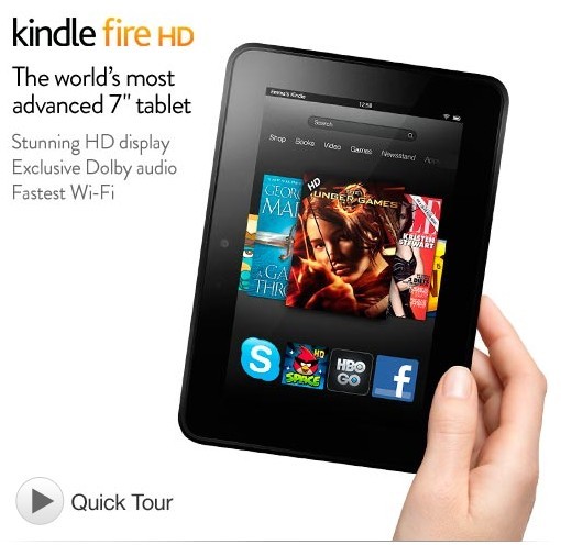 亚马逊Kindle Fire HD 7寸高清平板电_IT电脑产