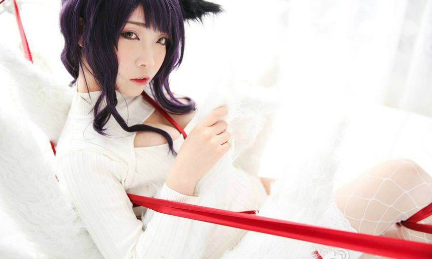 cosplay的人有多恶心,北京cosplay 喷鼻血cos:开胸高领与花式捆绑的阿狸