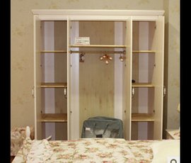 nf202实木框架衣柜