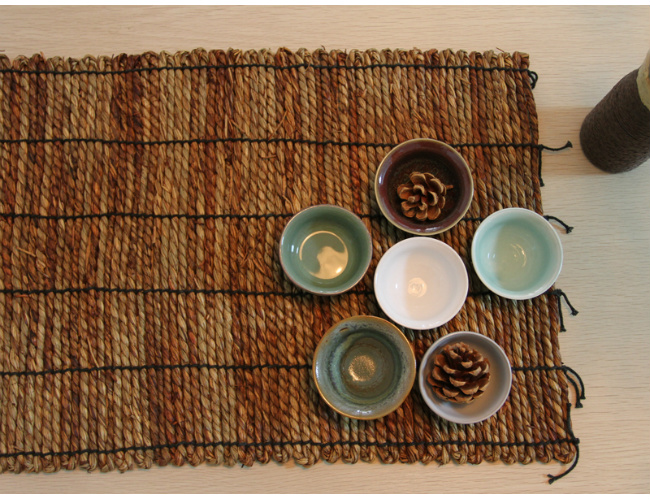 纯手工油草茶席