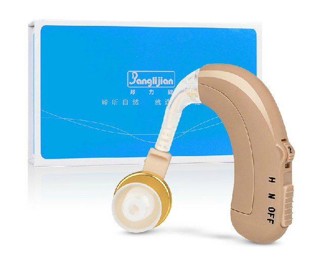 邦力健助听器 无线USB充电耳背式C-109