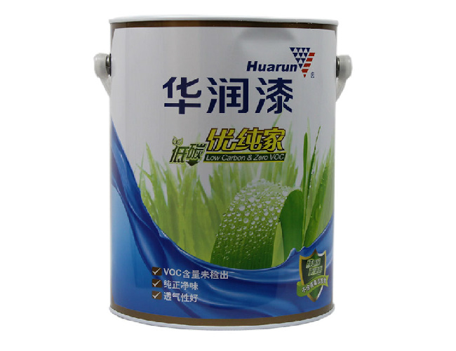 华润漆墙面漆低碳优纯家