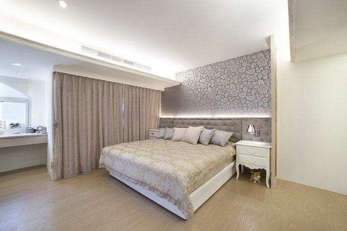 148.5平方米现代新古典卧室装修效果图