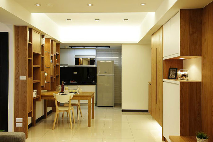 小平米单身公寓餐厅装修效果图
