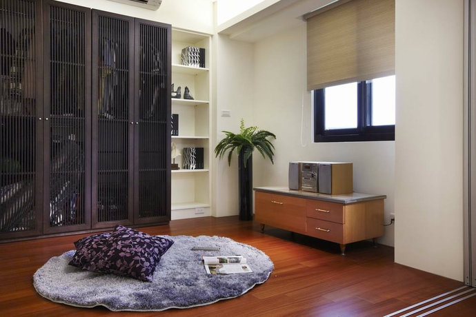 79.2平中式禅风风格小户型和室装修效果图