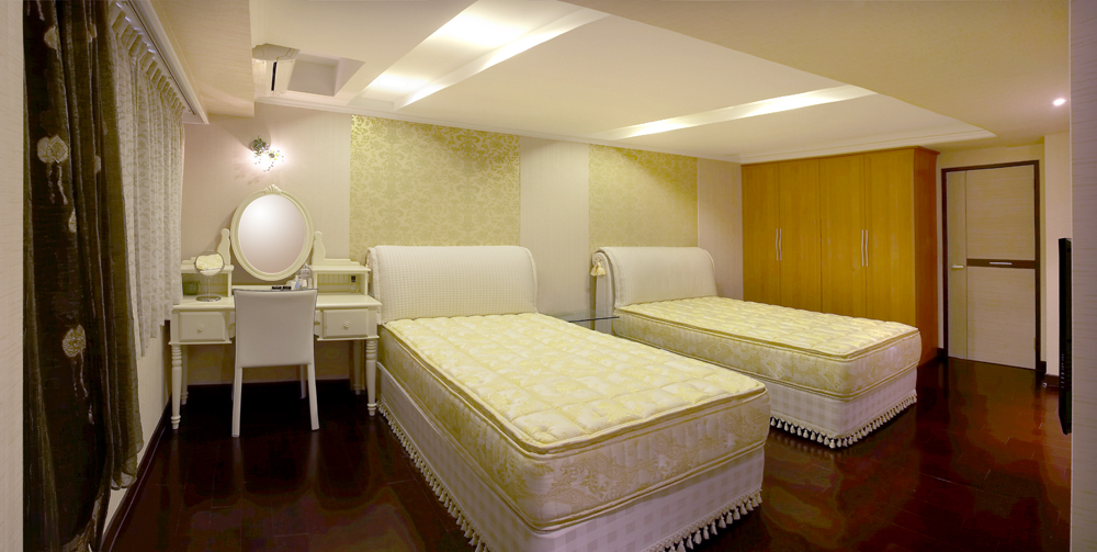 198平方米大户型新古典双人卧室装修效果图