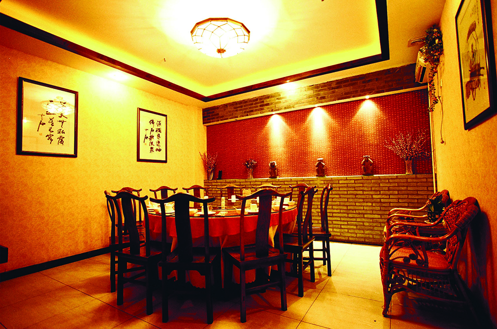 1200平中式古典餐厅装修效果图