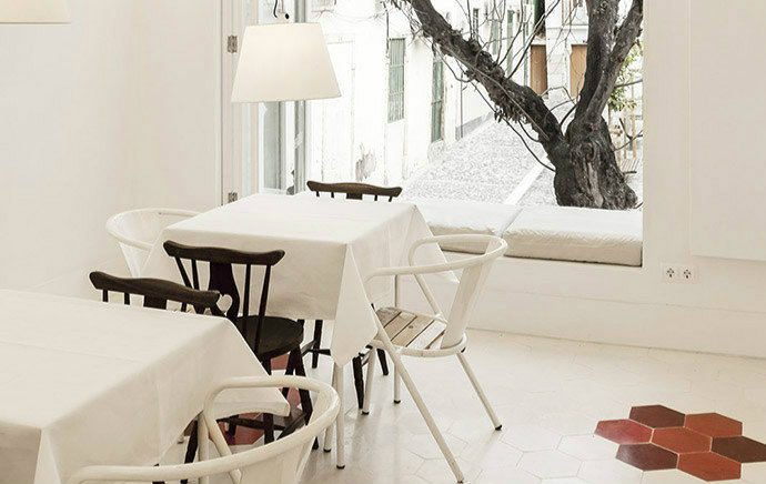 欧式田园风格小户型白色餐厅设计图赏