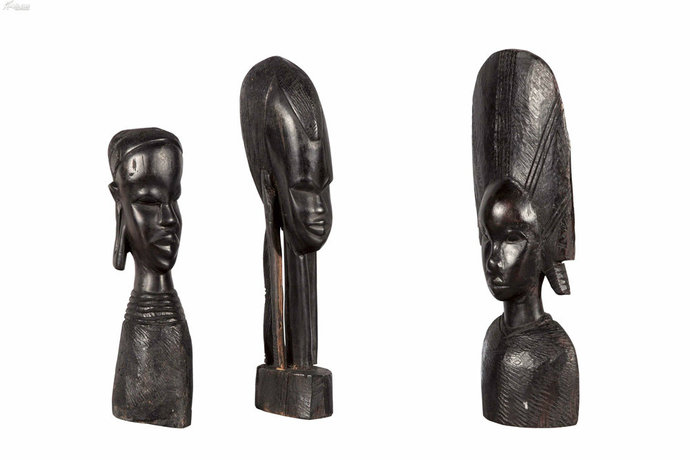非洲工艺木雕人