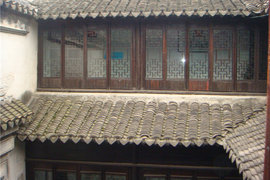 中式古典风格花间堂装修效果图