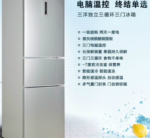 荣事达冰箱bcd-220ter