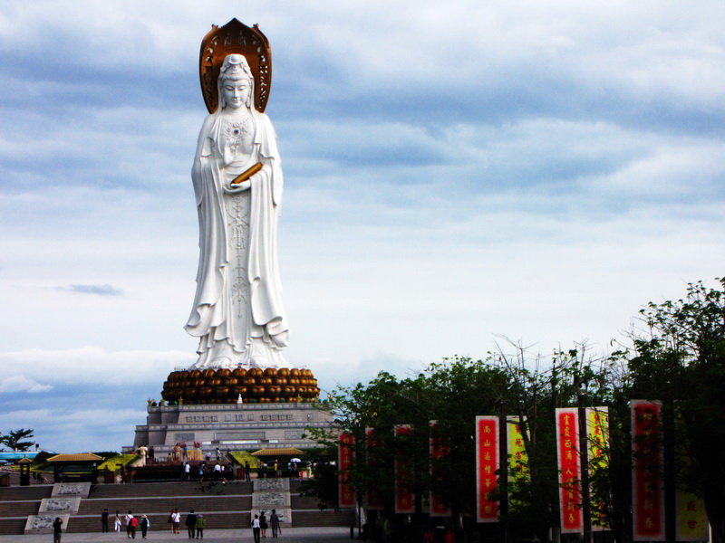 【阿鸿纪实图片】佳能sx1 is海南三亚南山观音寺试用样片