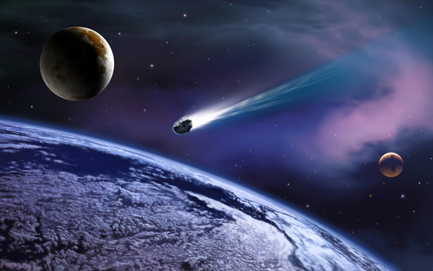 外太空的神奇 空间站卫星cg图(15)