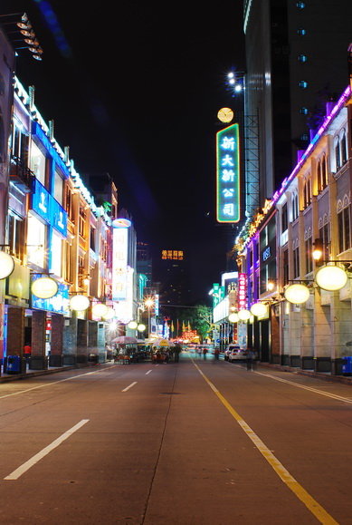 北京路夜景