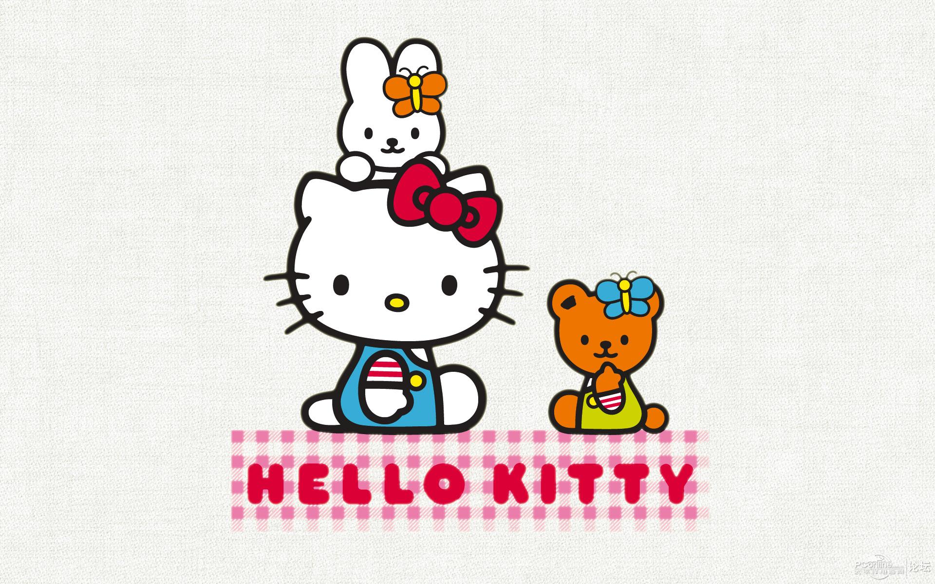 Hello Kitty 可爱宽屏壁纸(13)_笔记本资源论坛_太平洋电脑网产品论坛