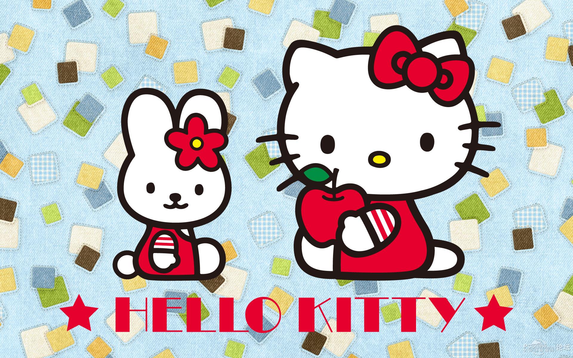 hello kitty 可爱宽屏壁纸(9)