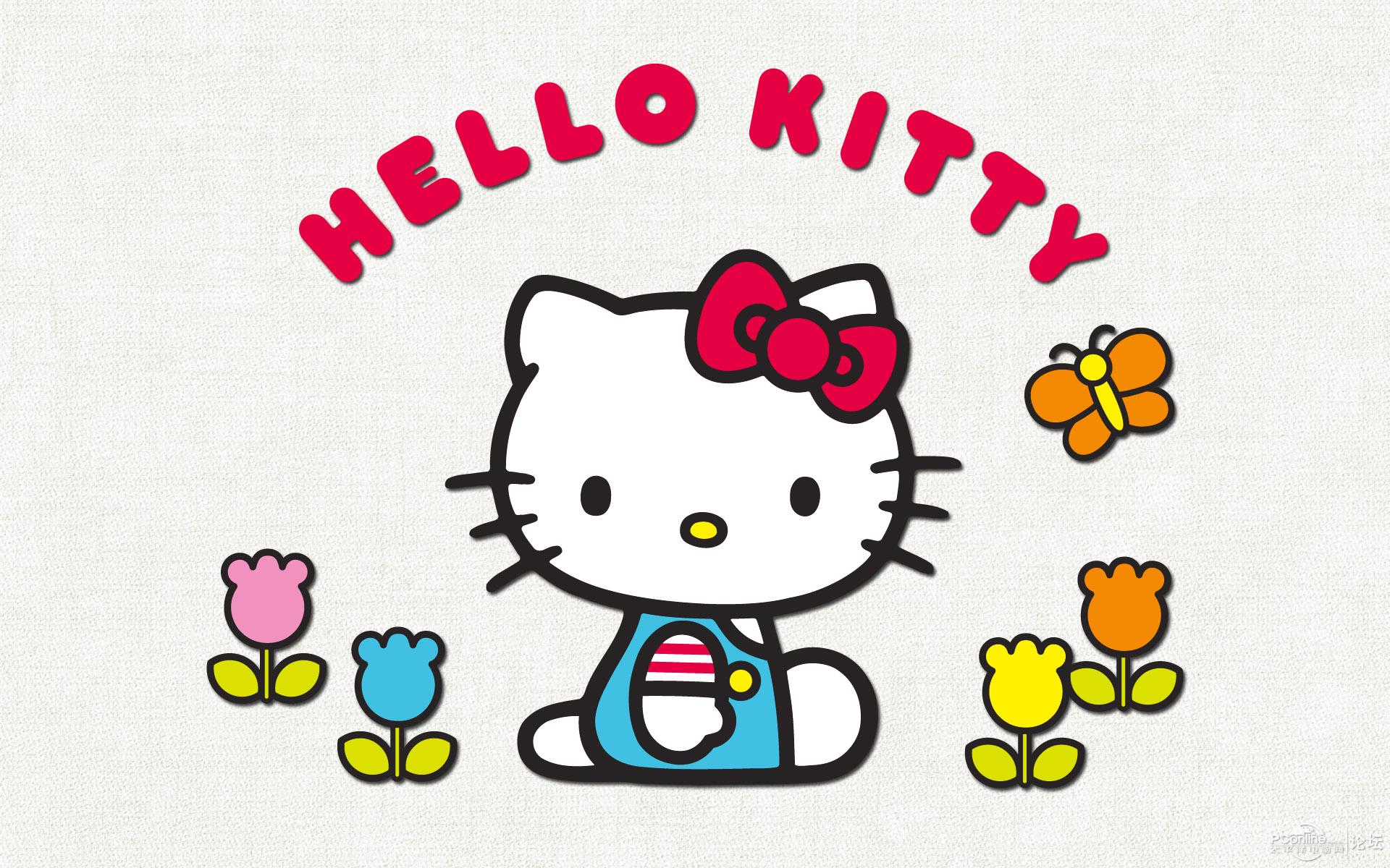 hello kitty 可爱宽屏壁纸(13)