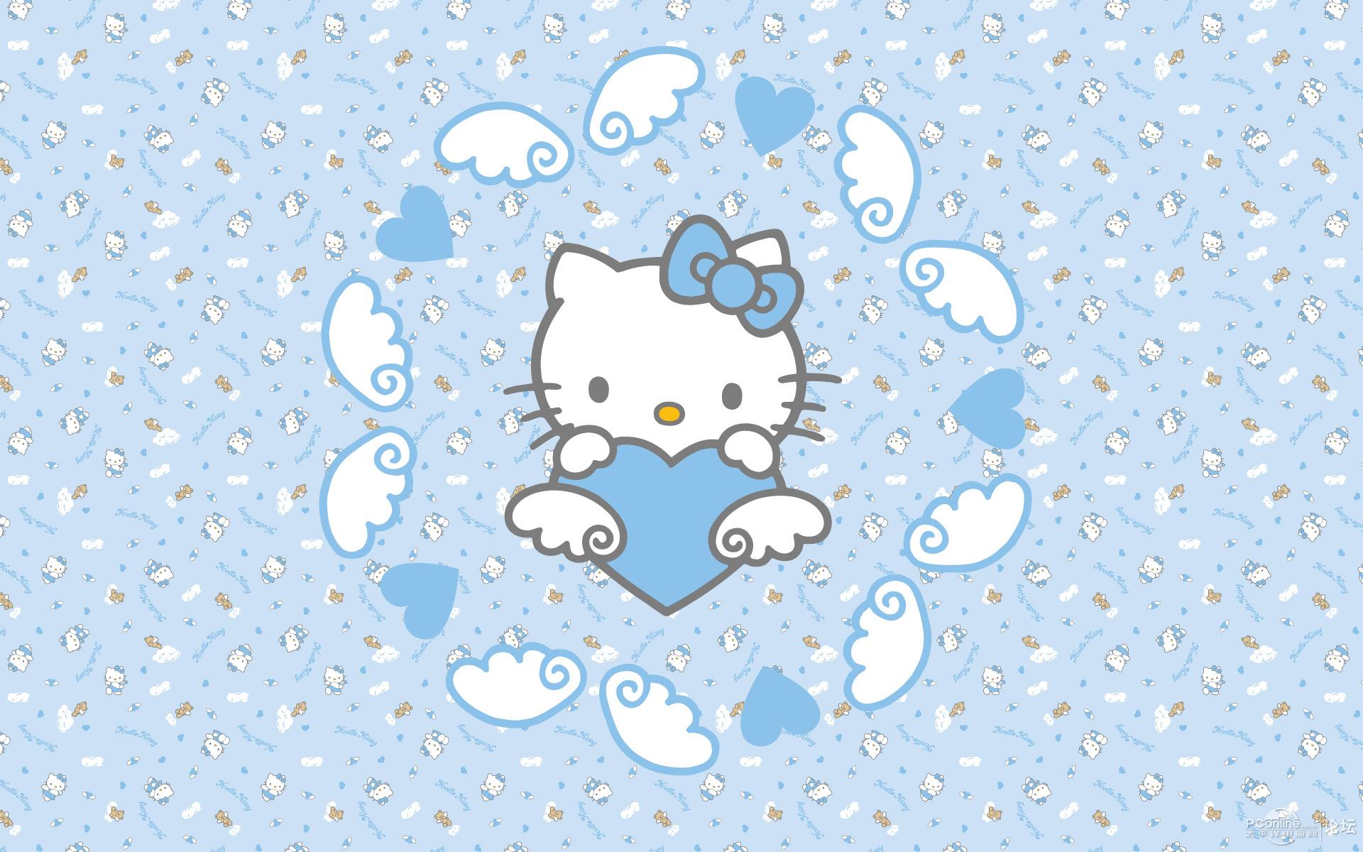hello kitty 可爱宽屏壁纸(13)