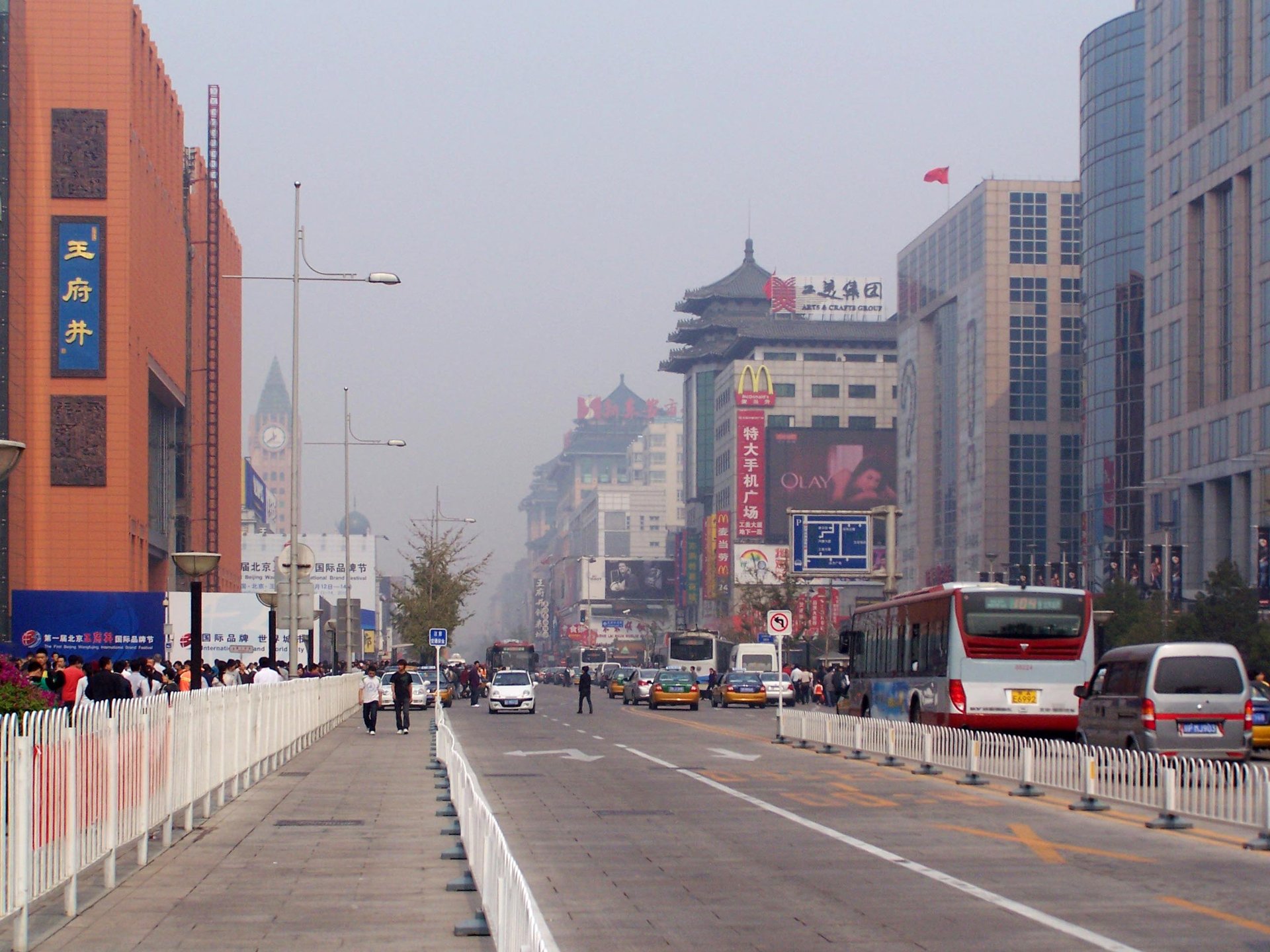 北京国庆长安街街景