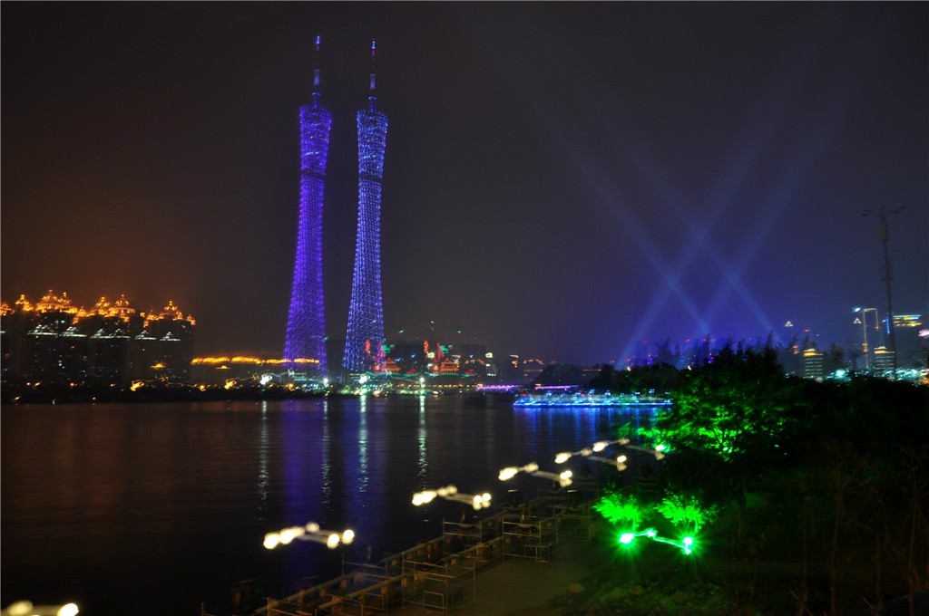 广州珠江夜景之--前所未有的星光璀璨