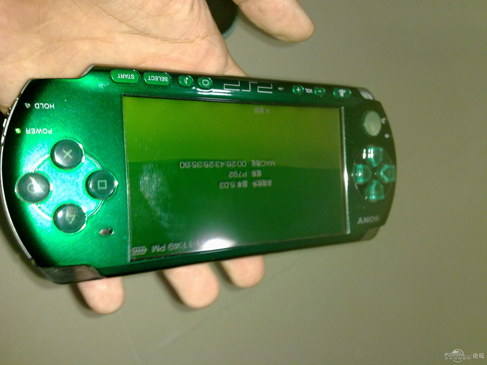 {珠海}绿色psp3000 5.03版 4g卡(正品) - 1350元